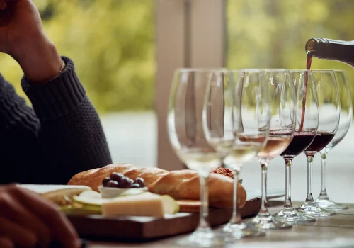come-enjoy-awardwinning-wine-shot-man-enjoying-cheese-platter-tasting-different-wines copia